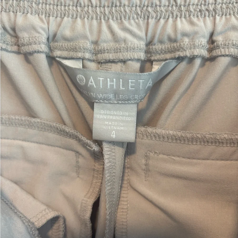 Athleta Brooklyn Wide Leg Cropped Pant - Picture 6 of 6